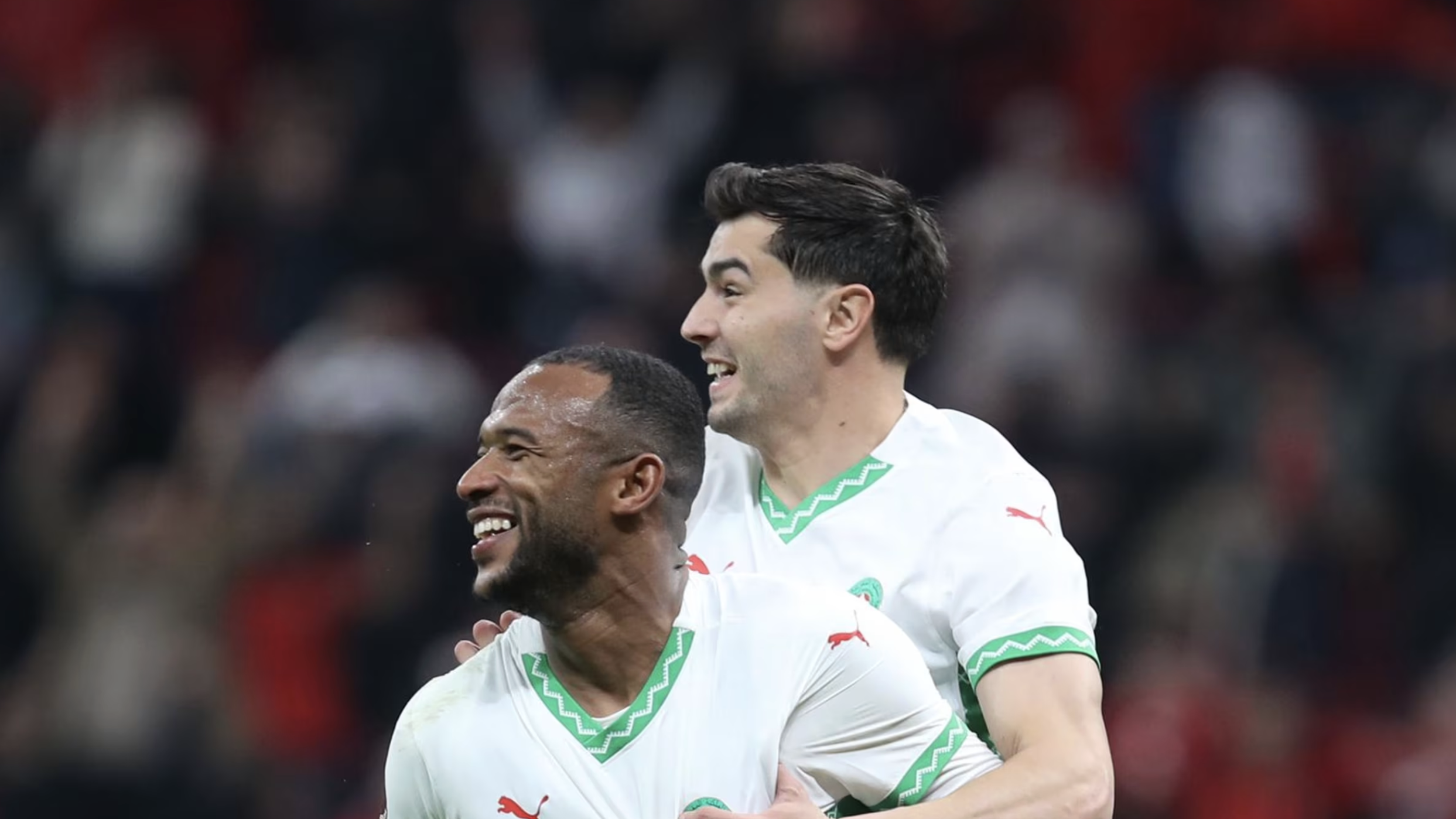 Ayoub El Kaabi scores overhead kick against Zambia at AFCON 2025 in Rabat