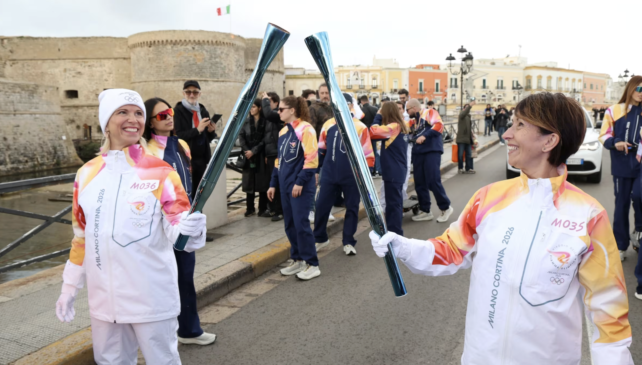 Salento hosts 23rd stage of Olympic Torch Relay on journey to Milano Cortina 2026