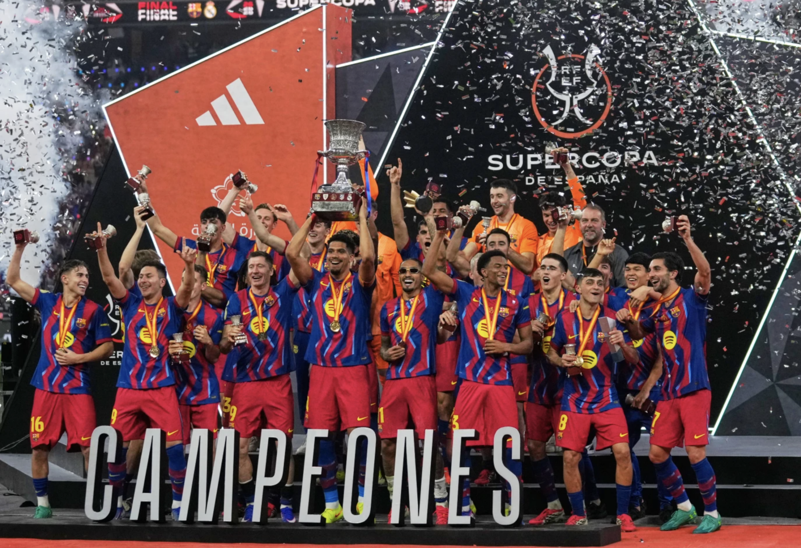 Barcelona beats Real Madrid in the Spanish Super Cup