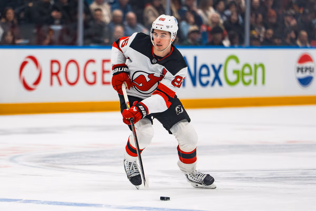 Devils center Jack Hughes under evaluation for lower body injury