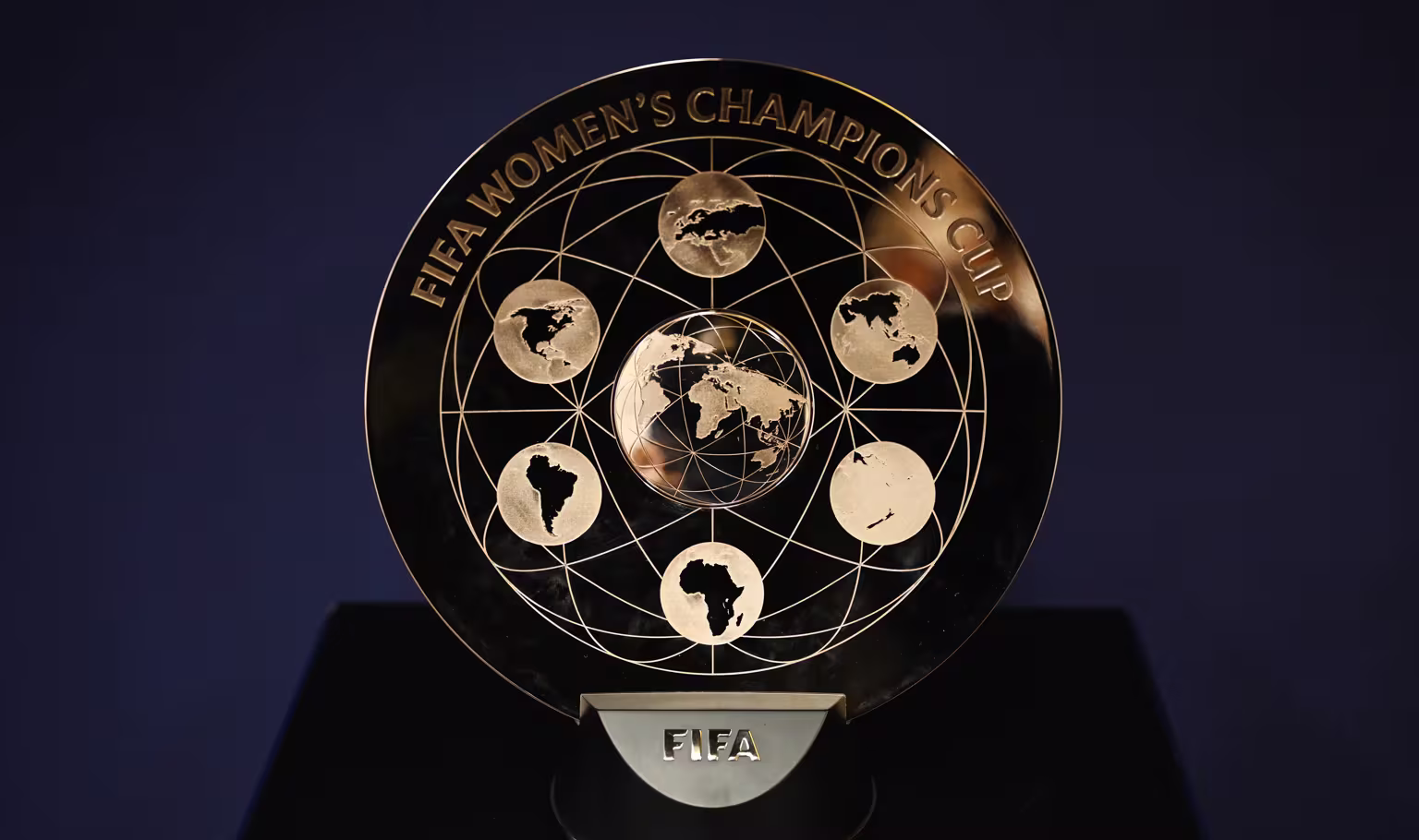 FIFA unveils Women’s Champions Cup trophy in London