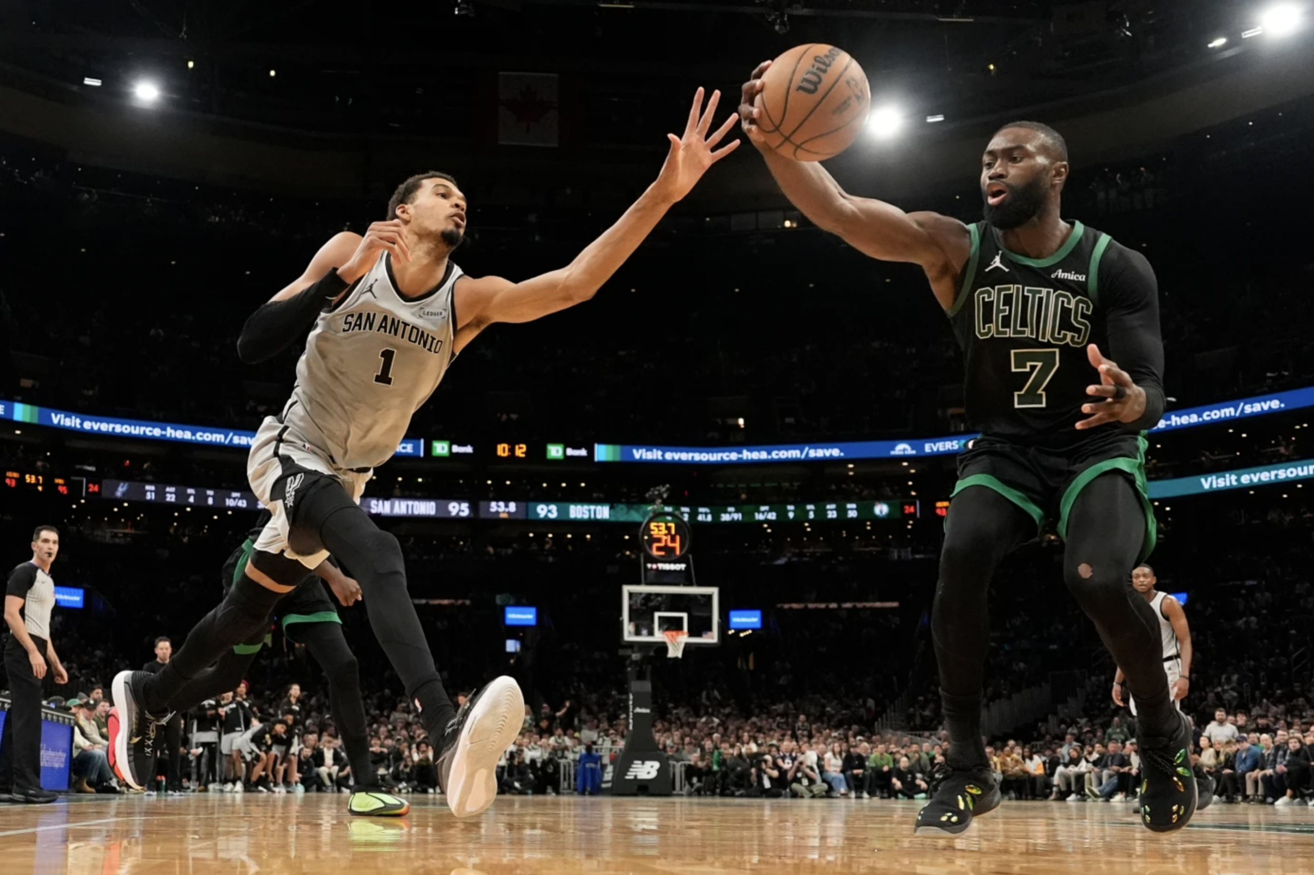 Jaylen Brown fined by the NBA