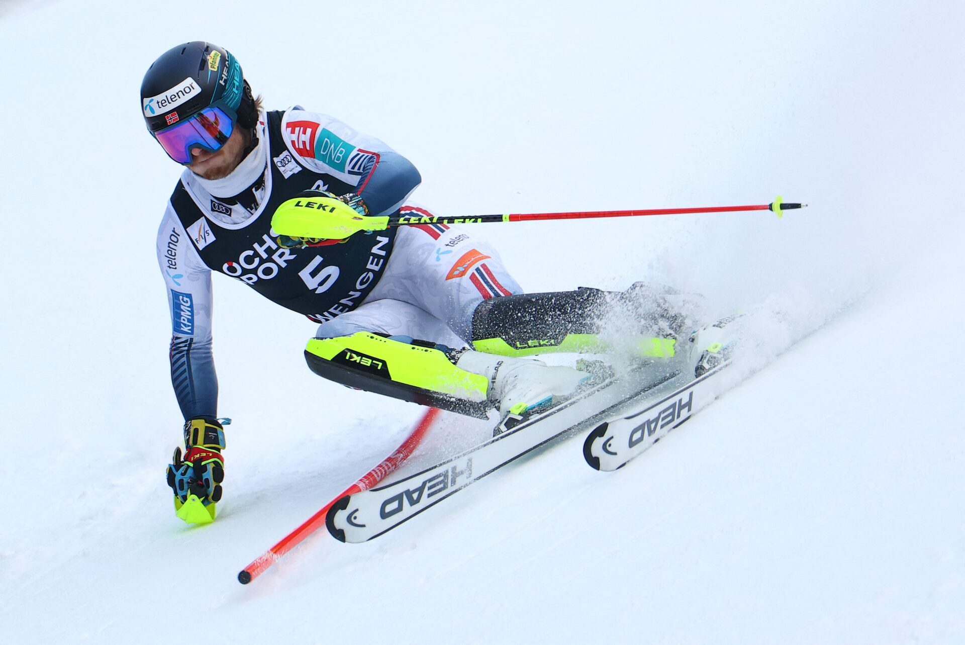 McGrath takes World Cup slalom lead after Wengen win