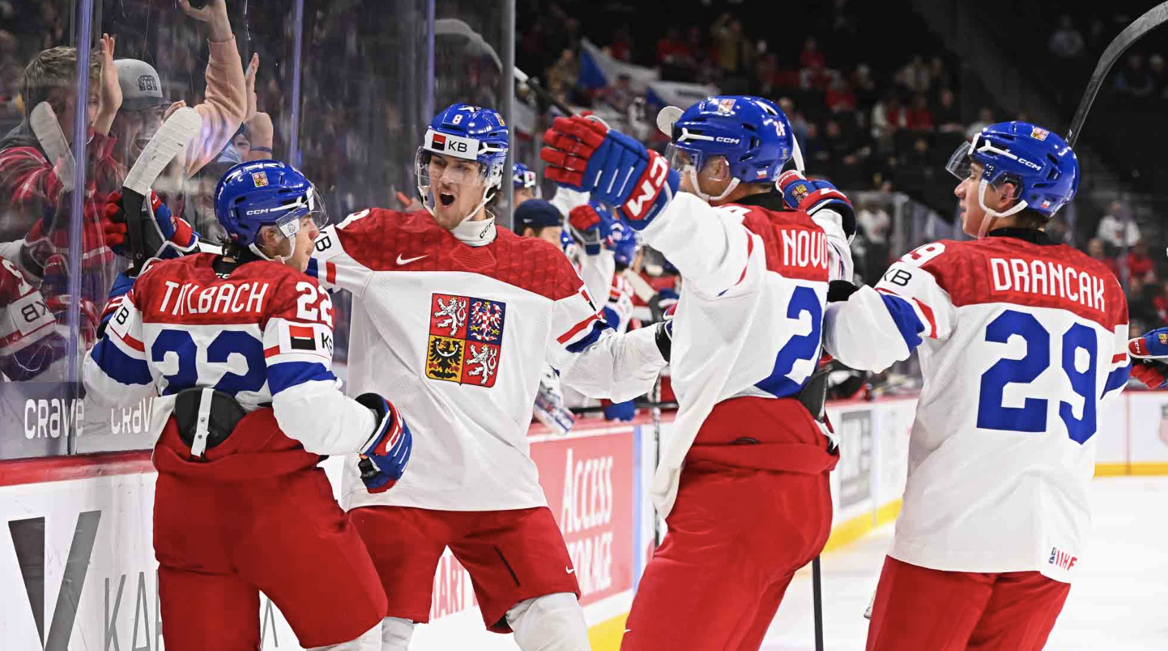 Skate goal gives Czechs wild win