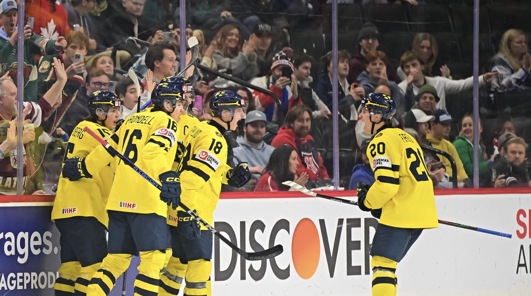 Swedes win dramatic third gold