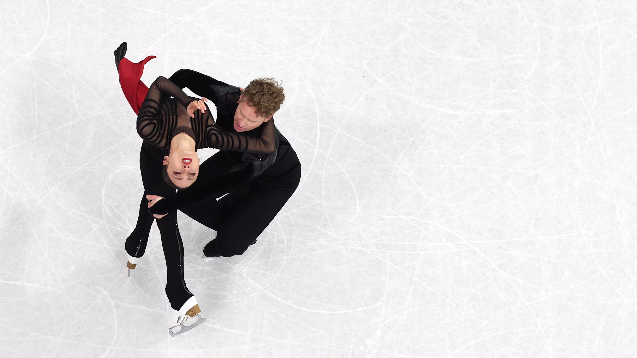 Chock and Bates Free Dance Leads Team USA Effort